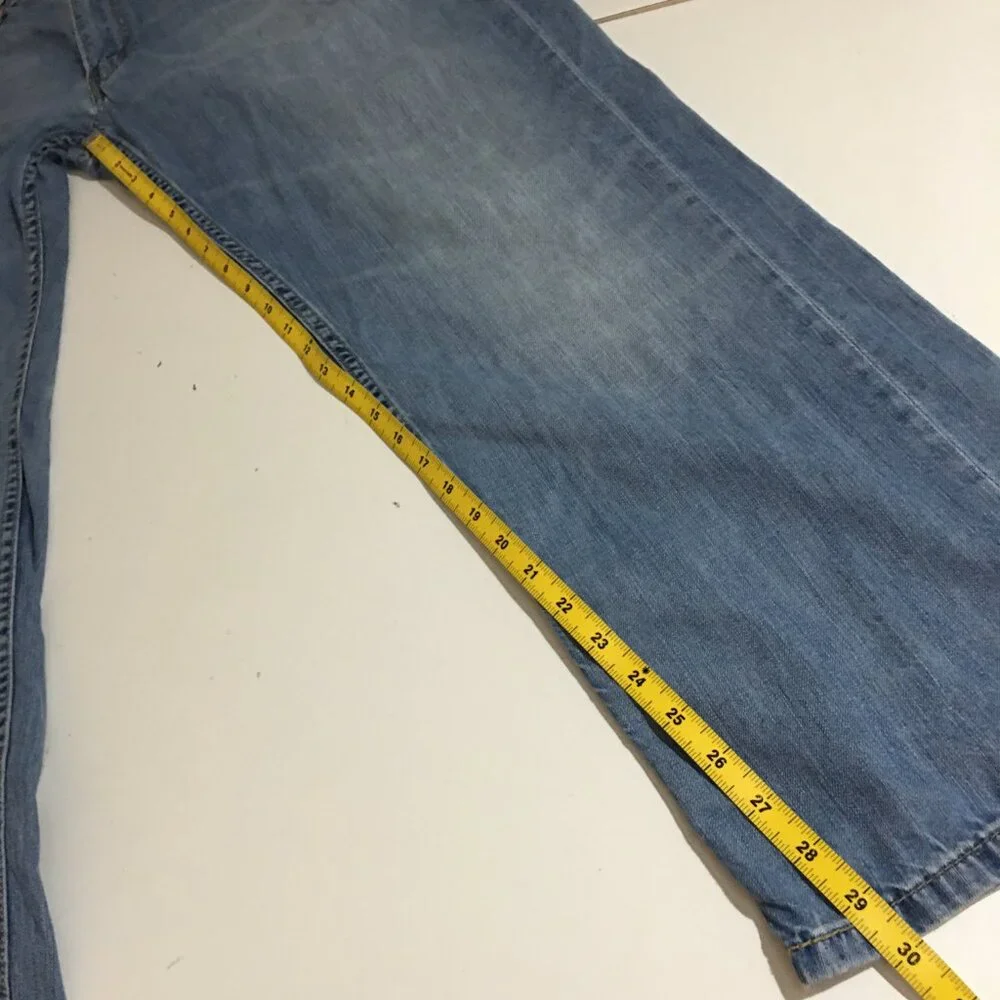 Levi's 559 Relaxed Straight Mens Jeans Size 38x30 Light Wash